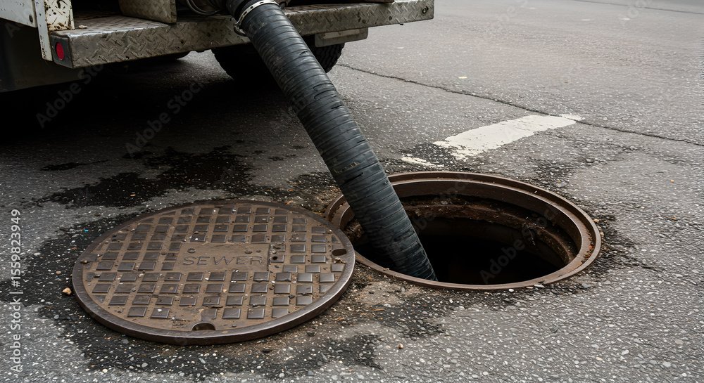 Cleaning of manholes